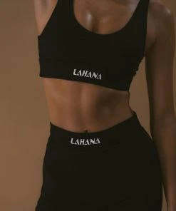 LaHana Swim Sanaa Crop - Black