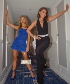 Peppermayo Exclusive New & Most Loved Villa Vera Jumpsuit - Black