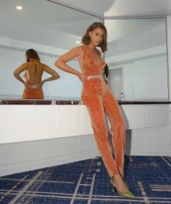 Peppermayo Exclusive Villa Vera Jumpsuit - Tangerine 10 Peppermayo Exclusive Villa Vera Jumpsuit - Tangerine