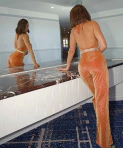 Peppermayo Exclusive Villa Vera Jumpsuit - Tangerine 11 Peppermayo Exclusive Villa Vera Jumpsuit - Tangerine