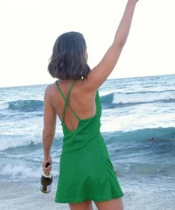 Peppermayo Exclusive Times Square Cowl Mini Dress - Jade Green 9 Peppermayo Exclusive Times Square Cowl Mini Dress - Jade Green