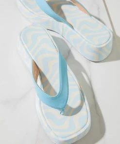 Cult Avenue New & Most Loved Minelli Sandals - Pastel Blue Wave 9 Cult Avenue New & Most Loved Minelli Sandals - Pastel Blue Wave