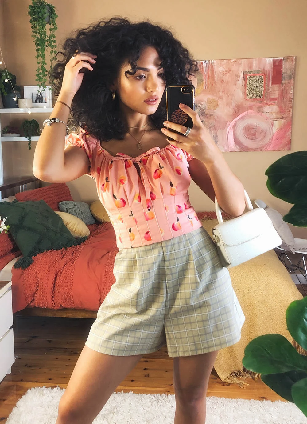 Finders Keepers Tutti Frutti Bodice - Peach New Tops 2 Finders Keepers Tutti Frutti Bodice - Peach New Tops