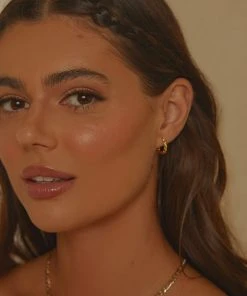 Peppermayo Editor Earrings - Gold New & Most Loved