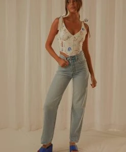 Levi's Ribcage St Ankle - Middle Road New Bottoms