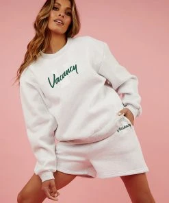 Vacancy Supply Campus Crew - Grey Marle New & Most Loved