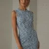 Peppermayo New & Most Loved There She Goes Mini Dress - Blue