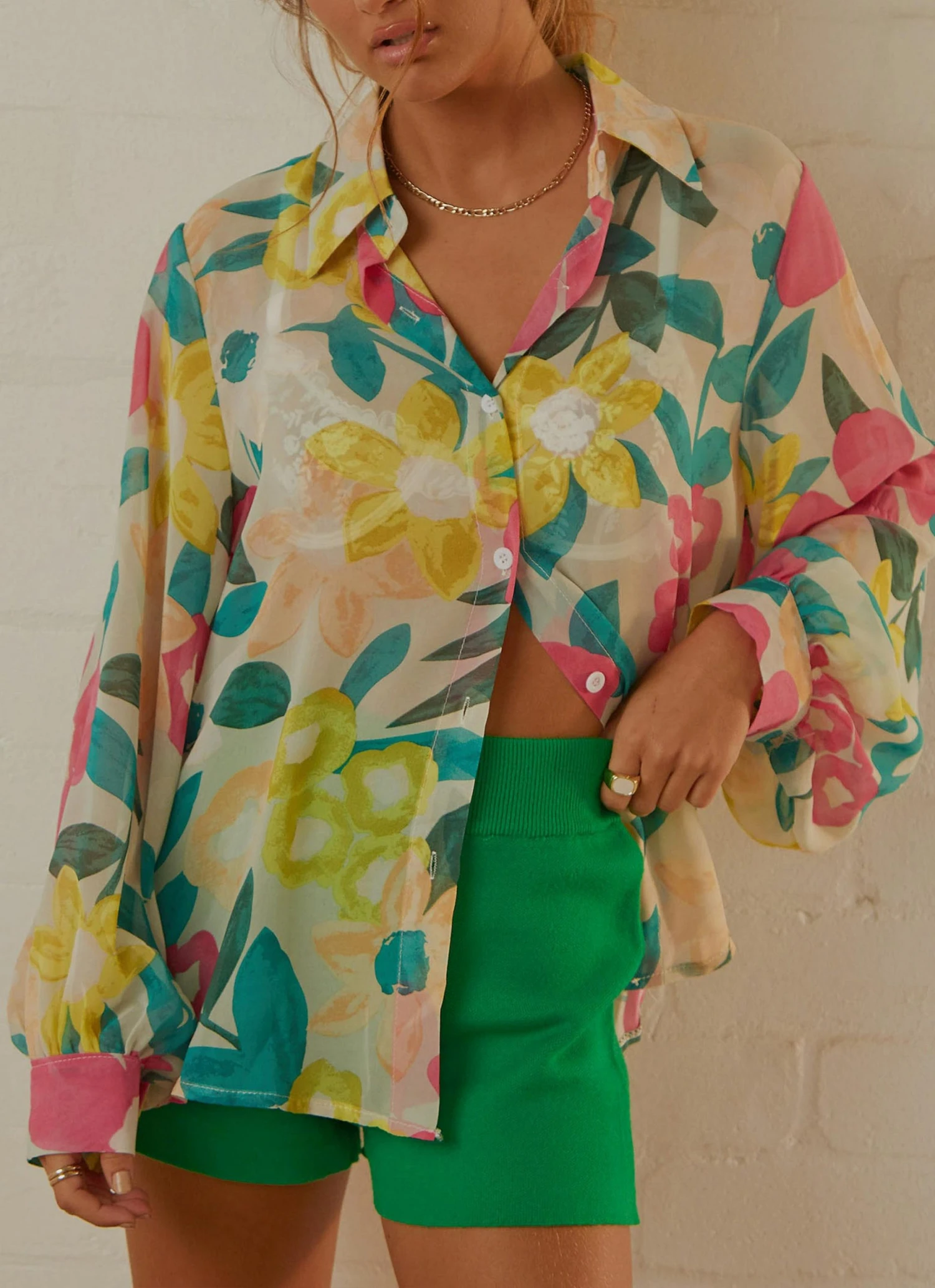 Peppermayo Amelie Shirt - Multi Floral 4 Peppermayo Amelie Shirt - Multi Floral