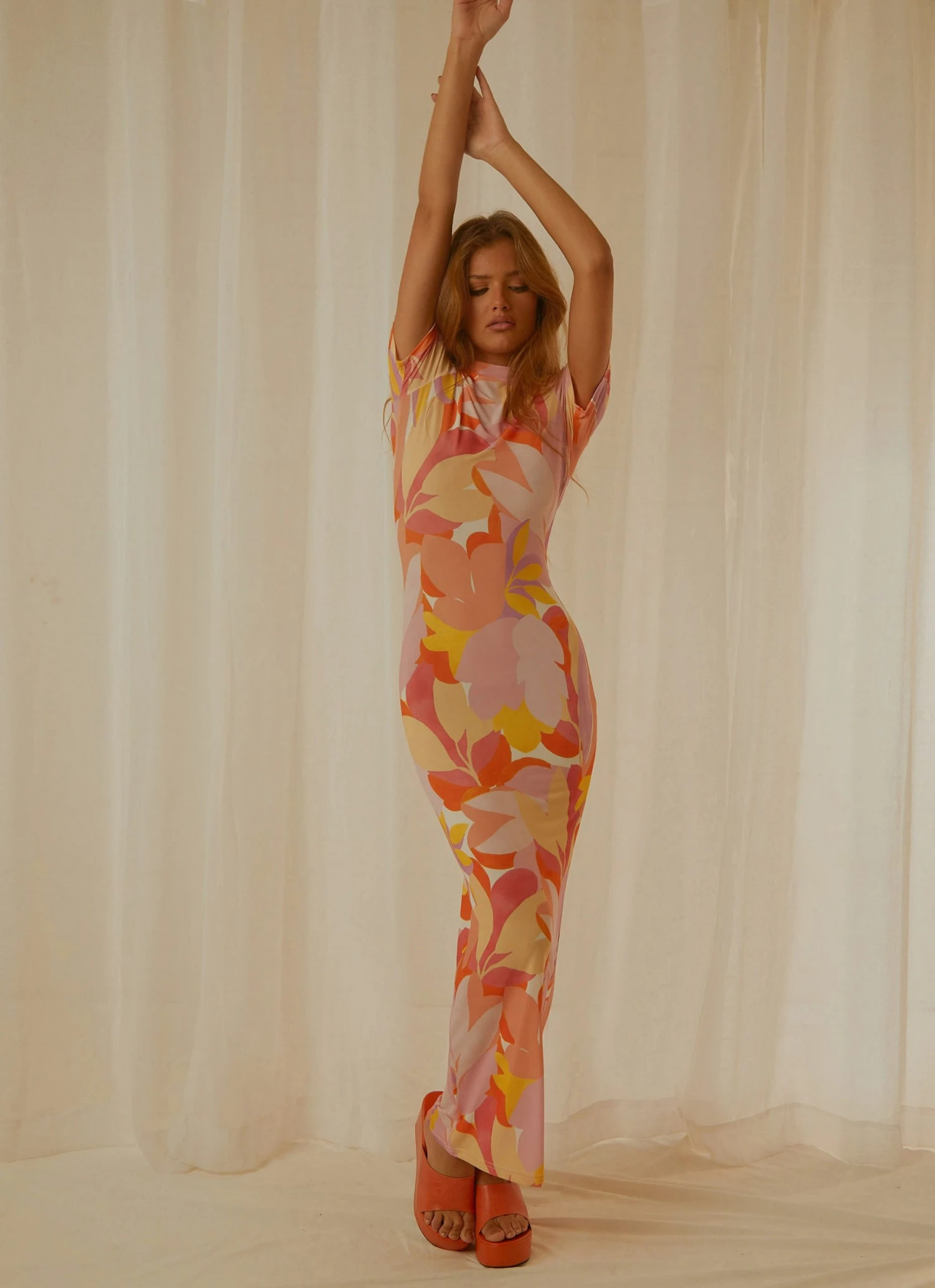 Peppermayo Exclusive Into The City Mesh Maxi Dress - Paloma - Pre-Order New & Most Loved 3 Peppermayo Exclusive Into The City Mesh Maxi Dress - Paloma - Pre-Order New & Most Loved