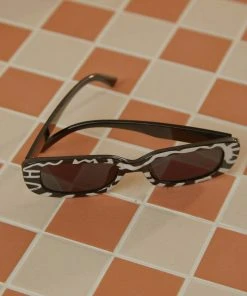 Peppermayo Downtown LA Sunglasses - Zebra New & Most Loved