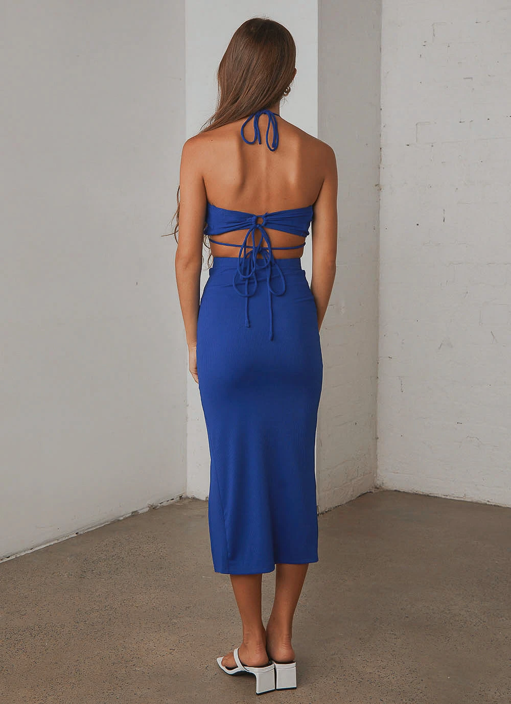 Peppermayo New & Most Loved Looking For Me Midi Skirt - Blue 6 Peppermayo New & Most Loved Looking For Me Midi Skirt - Blue