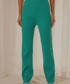 Peppermayo Exclusive New & Most Loved Only Vice Knit Pants - Jade Green