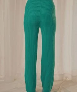 Peppermayo Exclusive New & Most Loved Only Vice Knit Pants - Jade Green