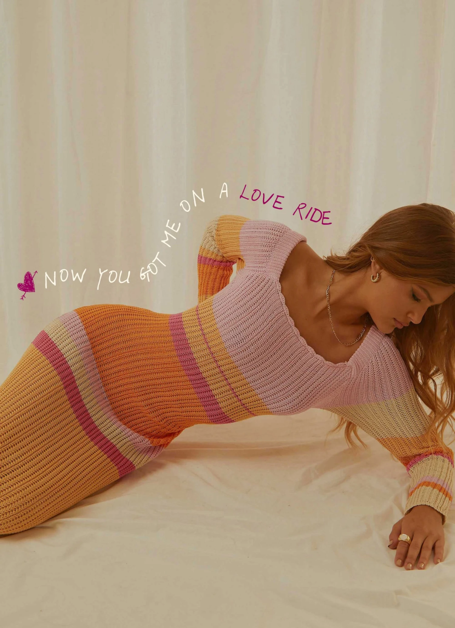 Peppermayo Exclusive Love Ride Crochet Maxi Dress - Sunset Stripe - Pre-Order New & Most Loved 1 Peppermayo Exclusive Love Ride Crochet Maxi Dress - Sunset Stripe - Pre-Order New & Most Loved