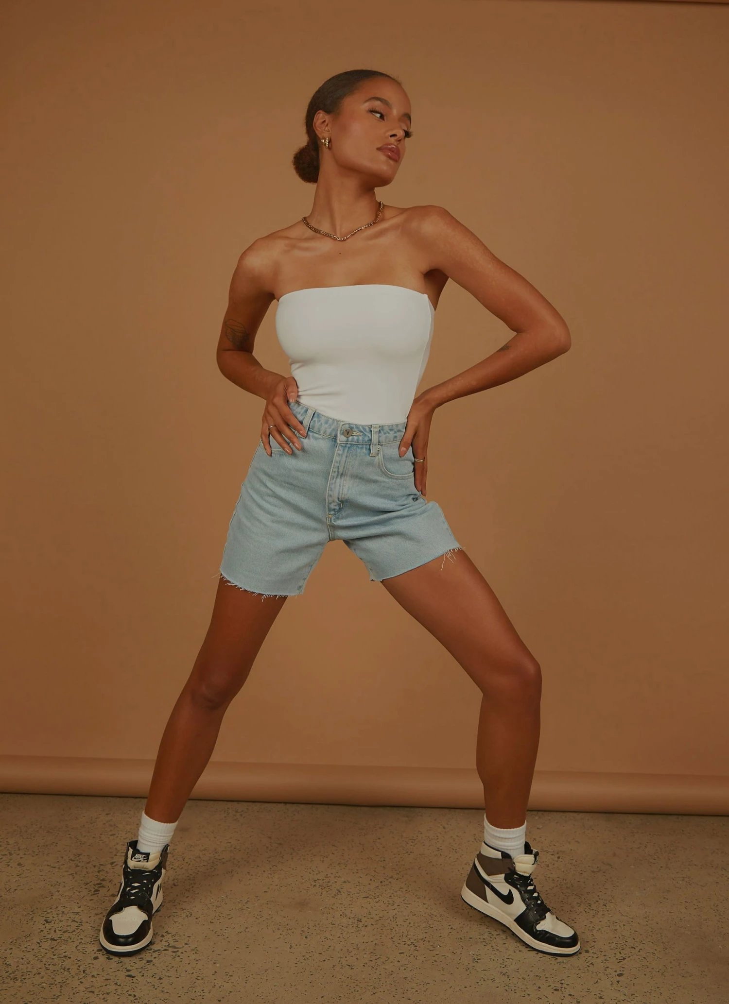 Abrand New & Most Loved A Claudia Cut Off Shorts - Walk Away 1 Abrand New & Most Loved A Claudia Cut Off Shorts - Walk Away