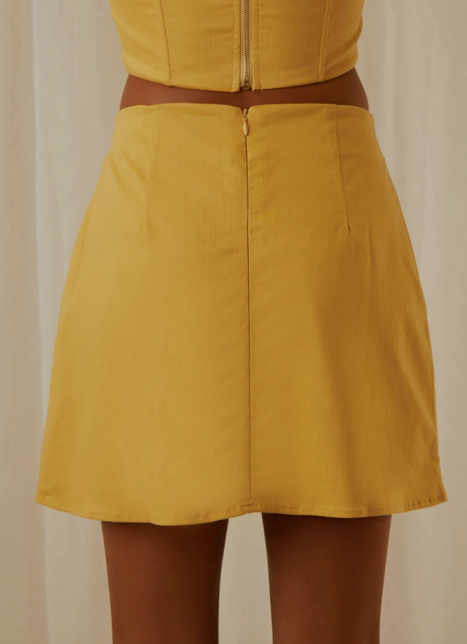 Peppermayo Exclusive New & Most Loved Rooftop Drinks Mini Skirt - Mango 5 Peppermayo Exclusive New & Most Loved Rooftop Drinks Mini Skirt - Mango