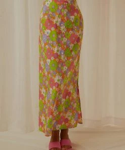 Peppermayo Exclusive In The Sea Breeze Maxi Skirt - Retro Floral New & Most Loved 7 Peppermayo Exclusive In The Sea Breeze Maxi Skirt - Retro Floral New & Most Loved