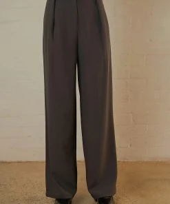 4th & Reckless Bennet Trouser - Dark Grey New & Most Loved 7 4th & Reckless Bennet Trouser - Dark Grey New & Most Loved