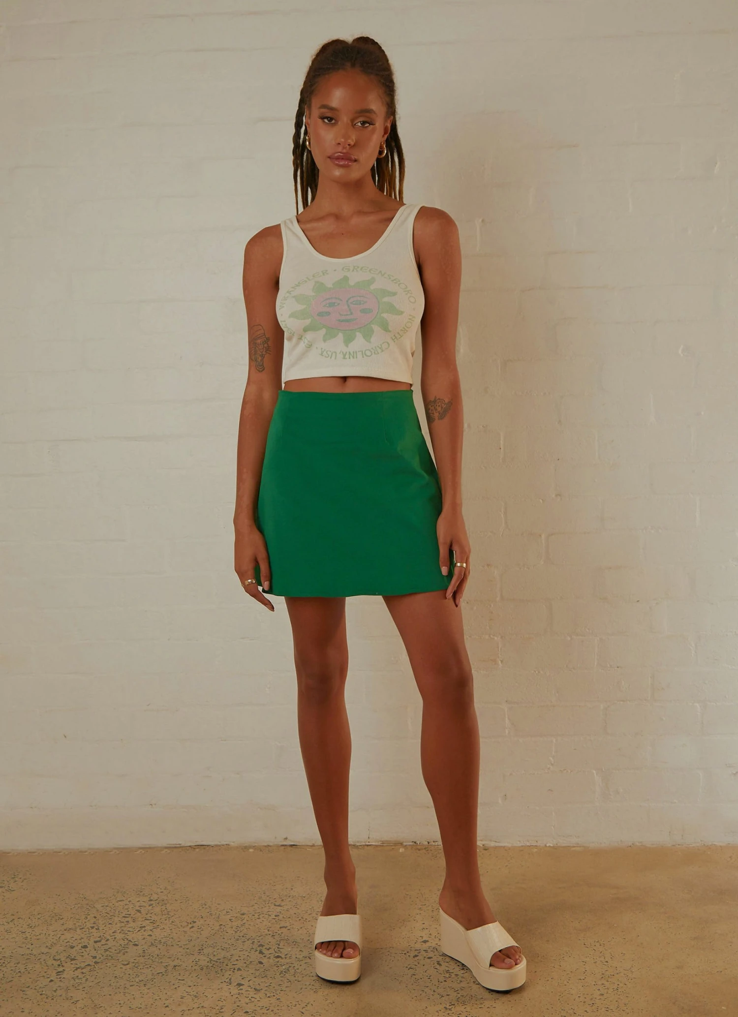 Wrangler New & Most Loved By The Sun Tank - Ecru 3 Wrangler New & Most Loved By The Sun Tank - Ecru