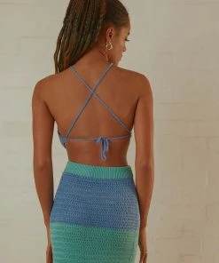 Peppermayo Exclusive Summer Crush Crochet Halter Top - Azure New & Most Loved 11 Peppermayo Exclusive Summer Crush Crochet Halter Top - Azure New & Most Loved