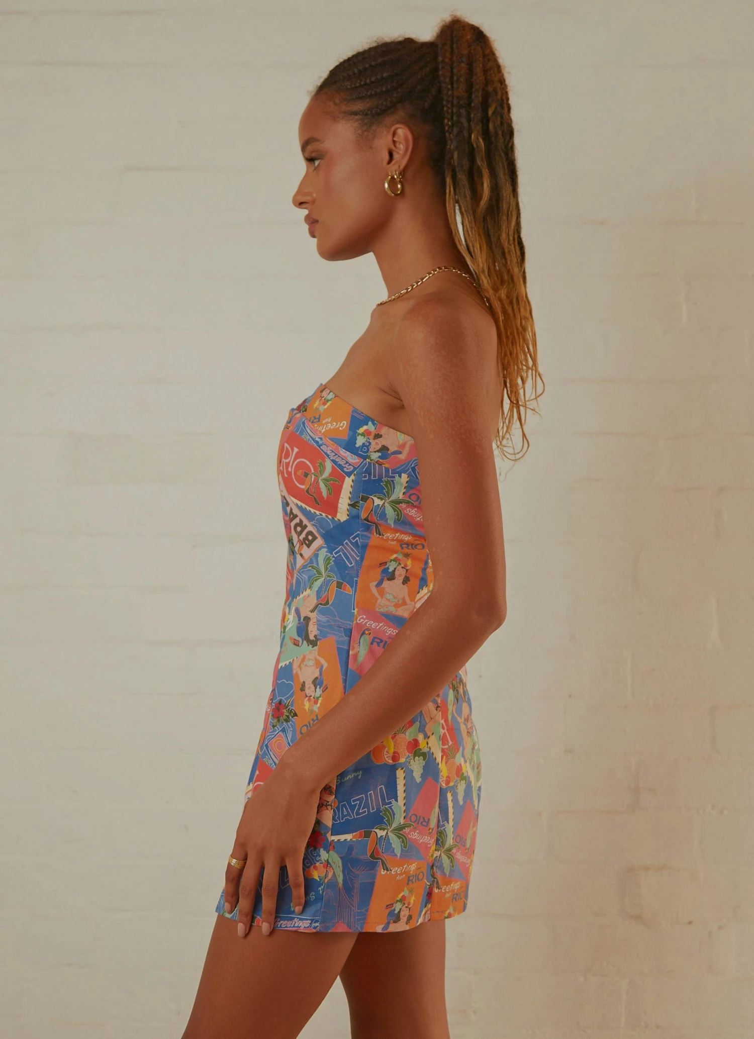 Peppermayo Exclusive New & Most Loved Catching Flights Bustier Dress - Postcard Travels 4 Peppermayo Exclusive New & Most Loved Catching Flights Bustier Dress - Postcard Travels