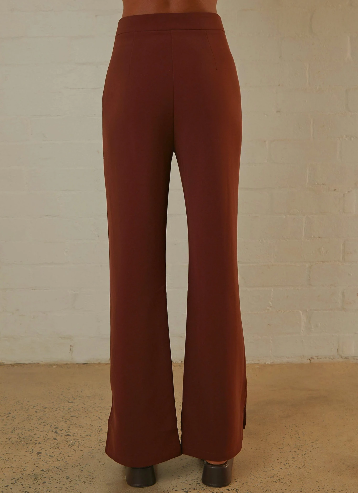 4th & Reckless Elita Trouser - Chestnut Brown New & Most Loved 5 4th & Reckless Elita Trouser - Chestnut Brown New & Most Loved