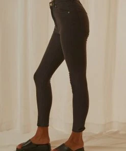 Abrand A High Skinny Ankle Basher Jeans - Graphite New & Most Loved 13 Abrand A High Skinny Ankle Basher Jeans - Graphite New & Most Loved