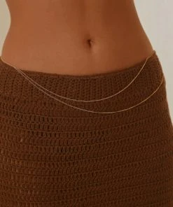 Peppermayo Sweet Dreams Body Chain - Gold