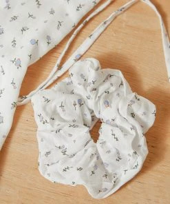 Peppermayo Exclusive Summer Dates Scrunchie - Ditsy Floral New & Most Loved