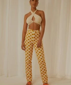 Peppermayo Exclusive Harlow Crop Top - Ivory New & Most Loved 7 Peppermayo Exclusive Harlow Crop Top - Ivory New & Most Loved