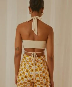 Peppermayo Exclusive Harlow Crop Top - Ivory New & Most Loved 9 Peppermayo Exclusive Harlow Crop Top - Ivory New & Most Loved