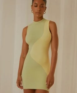 Peppermayo Exclusive The Palms Mini Dress - Lime Wave New & Most Loved 7 Peppermayo Exclusive The Palms Mini Dress - Lime Wave New & Most Loved
