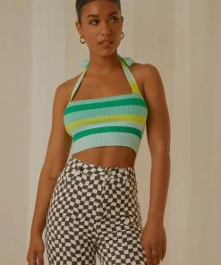 Peppermayo Exclusive Alba Knit Crop - Ocean Stripe New & Most Loved 7 Peppermayo Exclusive Alba Knit Crop - Ocean Stripe New & Most Loved