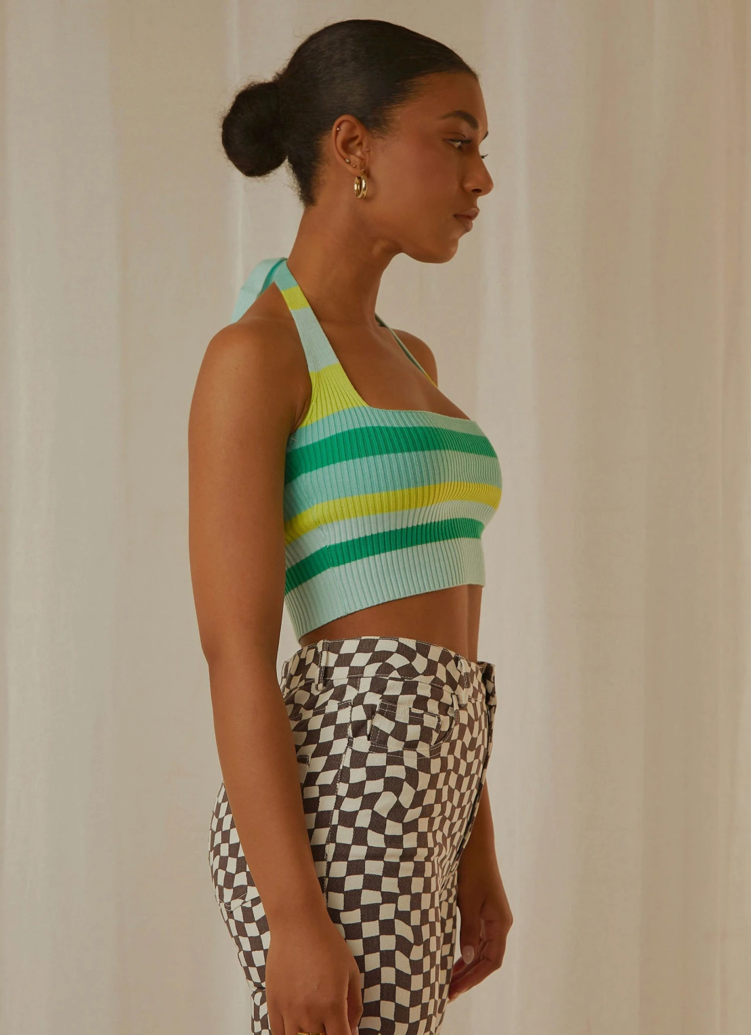 Peppermayo Exclusive Alba Knit Crop - Ocean Stripe New & Most Loved 4 Peppermayo Exclusive Alba Knit Crop - Ocean Stripe New & Most Loved