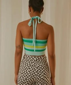 Peppermayo Exclusive Alba Knit Crop - Ocean Stripe New & Most Loved 9 Peppermayo Exclusive Alba Knit Crop - Ocean Stripe New & Most Loved