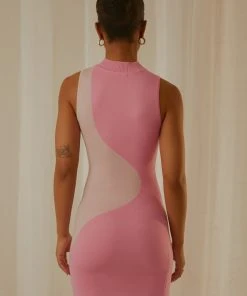 Peppermayo Exclusive New & Most Loved The Palms Mini Dress - Pink Wave 9 Peppermayo Exclusive New & Most Loved The Palms Mini Dress - Pink Wave
