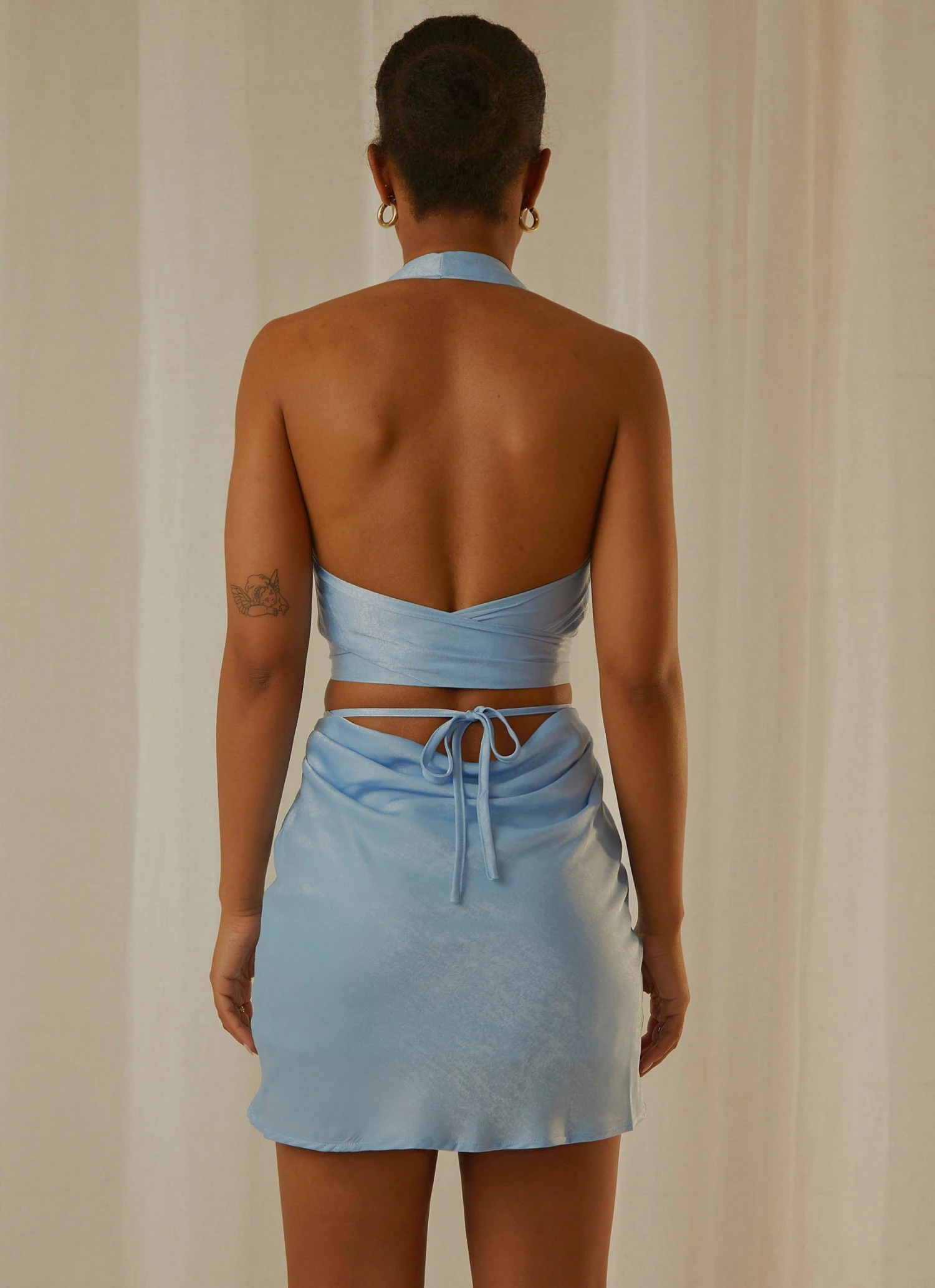 Peppermayo Exclusive The Luxe List Top - Sky 4 Peppermayo Exclusive The Luxe List Top - Sky