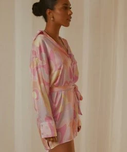 Peppermayo Exclusive Faye Mini Shirt Dress - Psychedelic New & Most Loved 7 Peppermayo Exclusive Faye Mini Shirt Dress - Psychedelic New & Most Loved