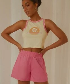 Peppermayo Exclusive New & Most Loved Lankai Traveller Crop - Butter