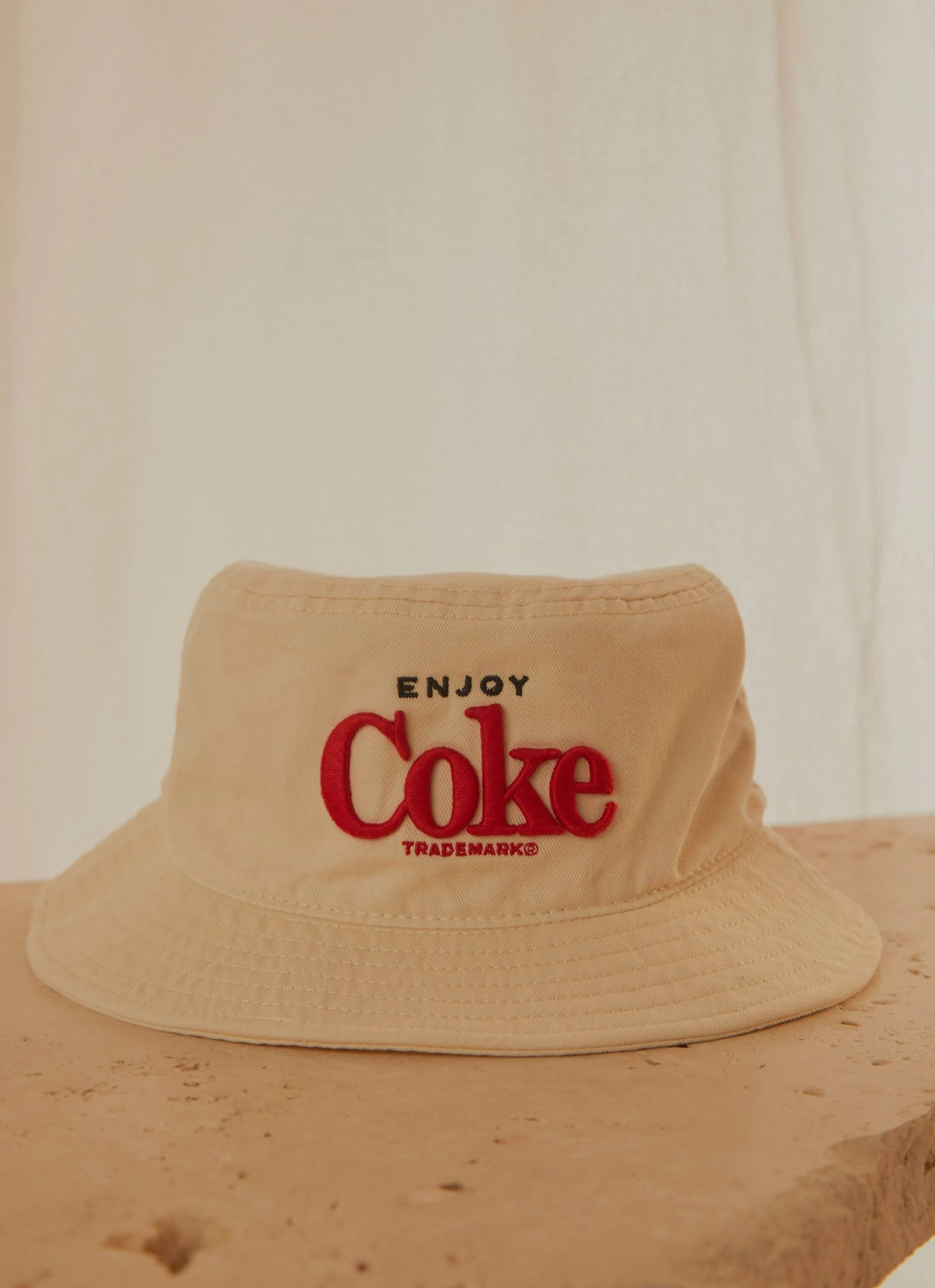 American Needle Pignment Coke Bucket Hat - Ivory New & Most Loved 1 American Needle Pignment Coke Bucket Hat - Ivory New & Most Loved