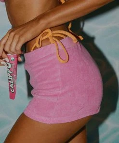 Peppermayo Exclusive Tallows Boy Short - Pink Towelling New & Most Loved 8 Peppermayo Exclusive Tallows Boy Short - Pink Towelling New & Most Loved