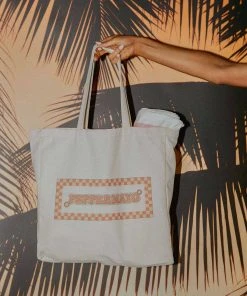Peppermayo Exclusive New & Most Loved Peppermayo Groove City Canvas Tote - Pink