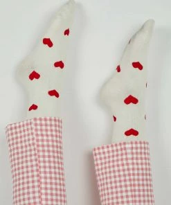 Peppermayo Sweetheart Socks - Red Heart