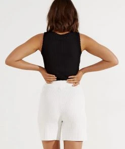 Peppermayo Babylon Knit Shorts - Cream