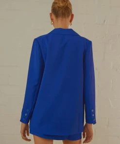Peppermayo Exclusive Italian Cities Blazer - Cobalt New & Most Loved 9 Peppermayo Exclusive Italian Cities Blazer - Cobalt New & Most Loved