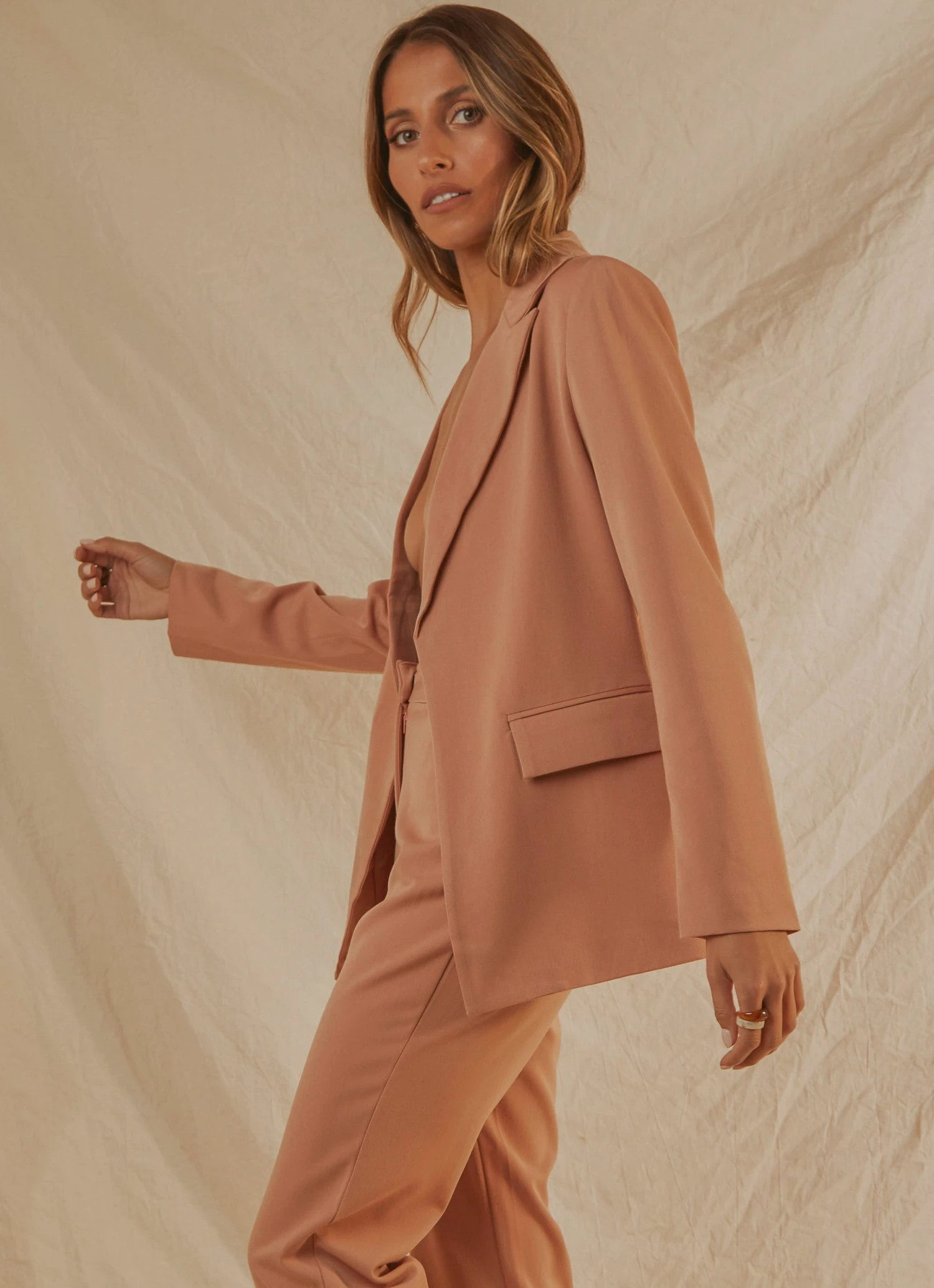 4th & Reckless New & Most Loved Marta Blazer - Blush 4 4th & Reckless New & Most Loved Marta Blazer - Blush