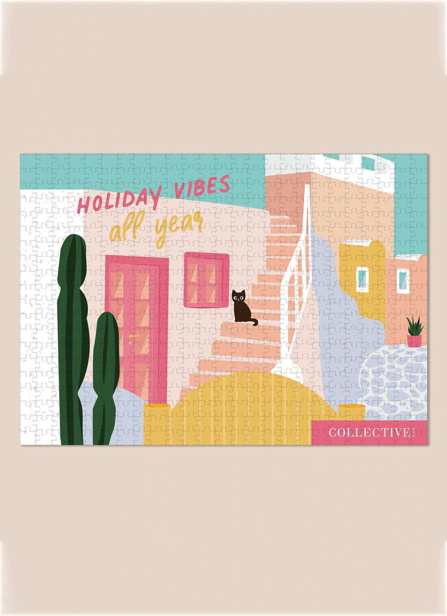 Collective Hub Holiday Vibes All Year Puzzle - Multi New & Most Loved 3 Collective Hub Holiday Vibes All Year Puzzle - Multi New & Most Loved