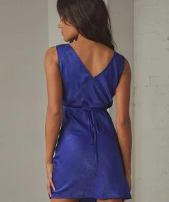 Peppermayo Exclusive Audrey Vintage Slip Dress - Cobalt Blue New & Most Loved 9 Peppermayo Exclusive Audrey Vintage Slip Dress - Cobalt Blue New & Most Loved