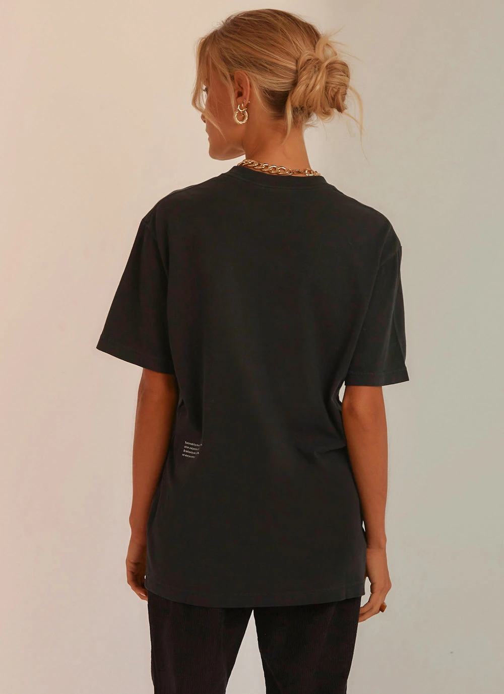 Afends New & Most Loved Premium Organic Unisex Rettro Fit Tee - Black 4 Afends New & Most Loved Premium Organic Unisex Rettro Fit Tee - Black