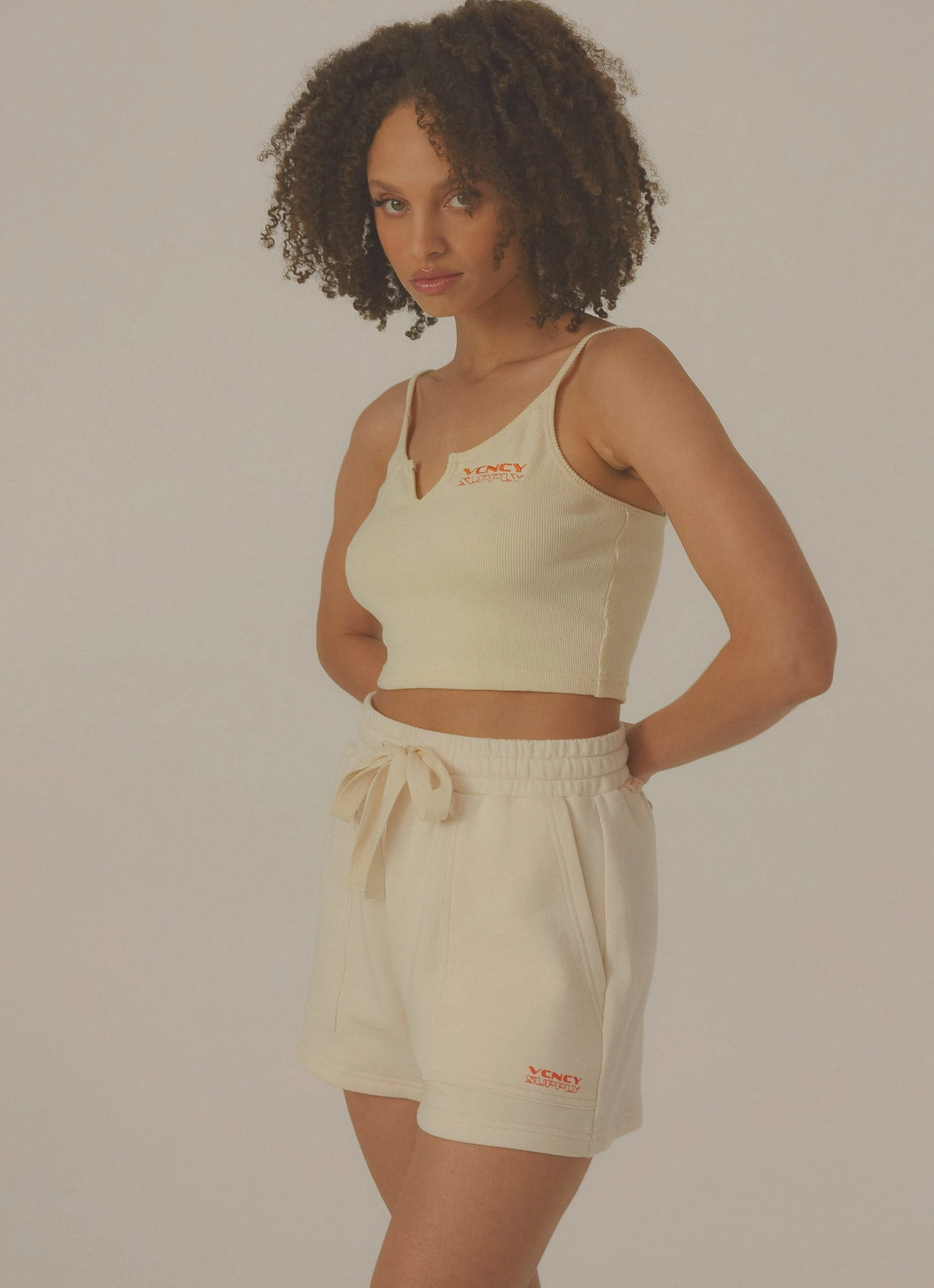 Vacancy Supply Weekend Drive Lounge Short - Off White New & Most Loved 3 Vacancy Supply Weekend Drive Lounge Short - Off White New & Most Loved